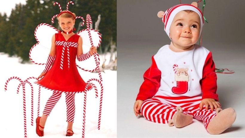 Dress Up Your Kid As Candy Cane