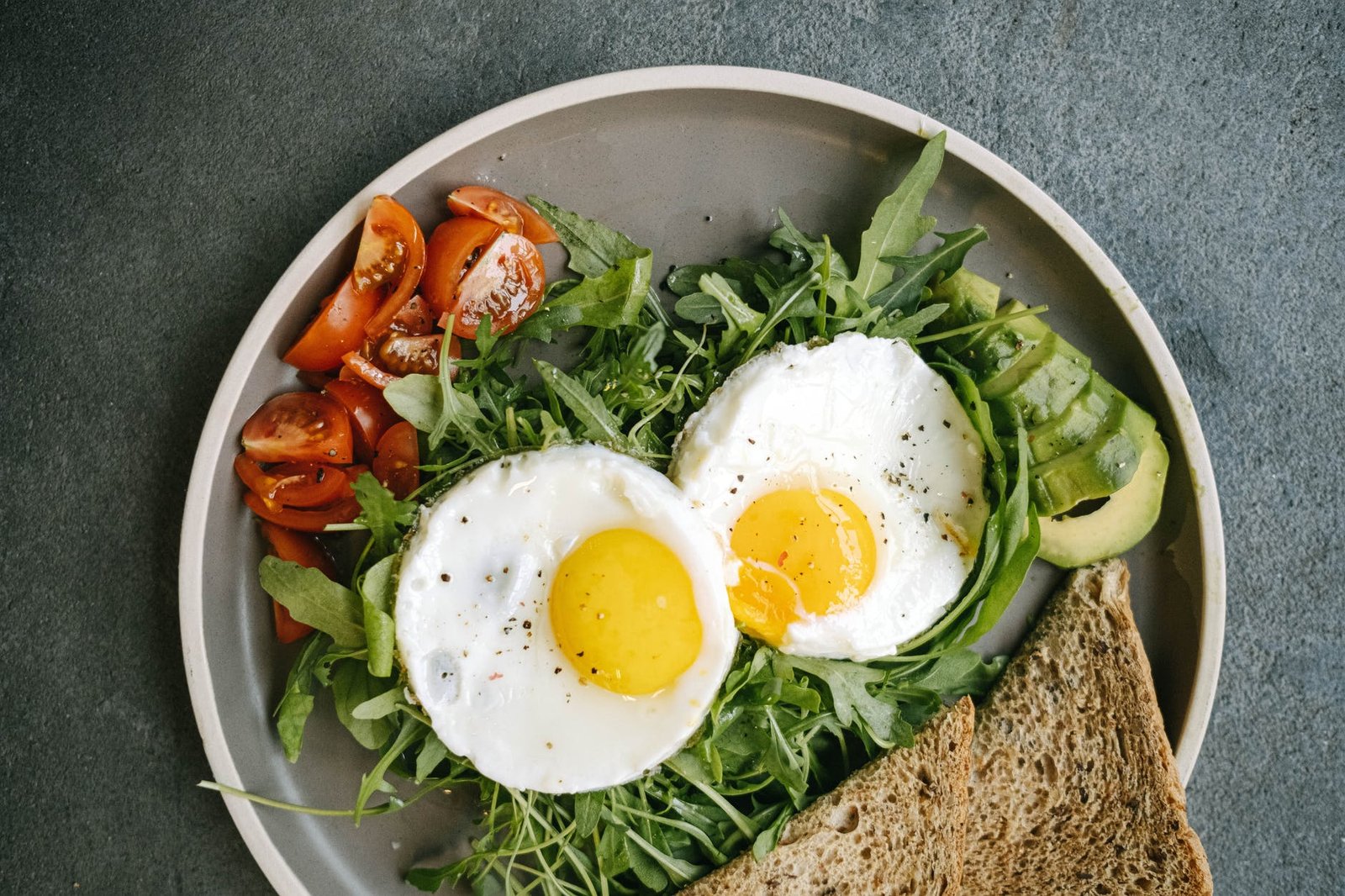 bread food plate healthy